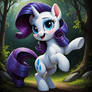 Dancing pony, Rarity
