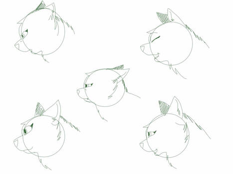 Cat sketches