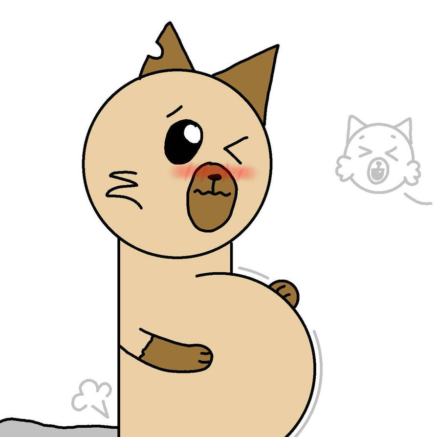 Cat Inflation Animation Felix Belly Inflation by AsianCat109 on DeviantArt