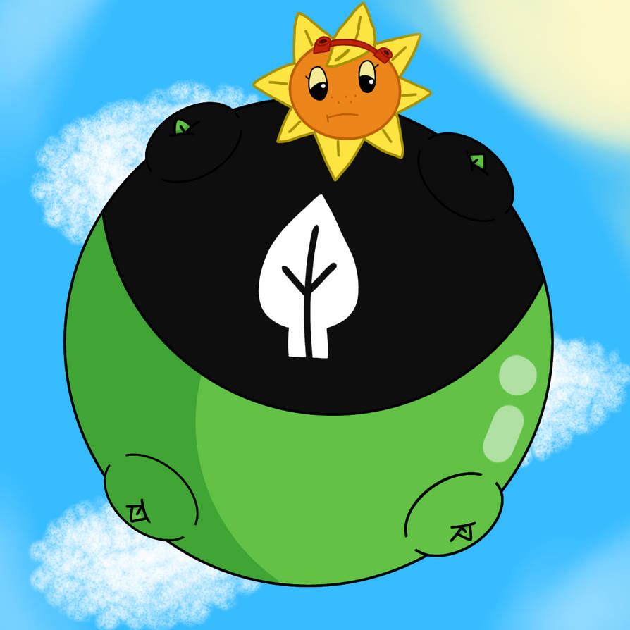 Solar Flare Inflation Deviantart Inflated Solar Flare by AsianCat109 on DeviantArt