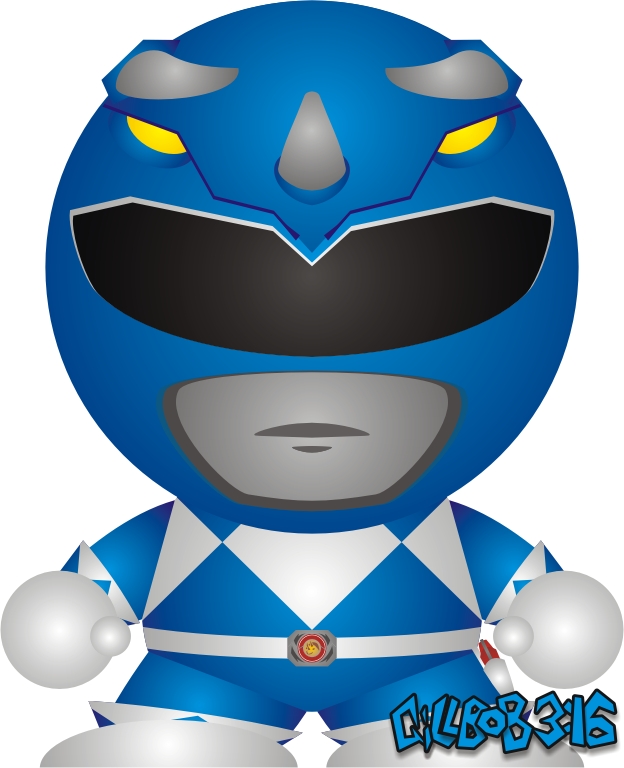 Mighty Morphin' - Blue