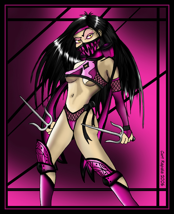 Mileena: Man-eater In Magenta