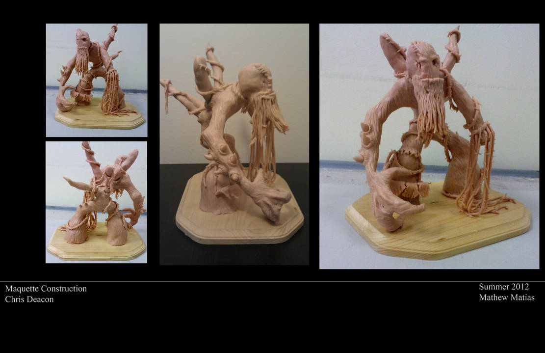 Tree Ents Deviantart Tree Ent Maquette Sculpture by TheMatias on DeviantArt