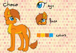 Choco The Lion-cat Ref by Chocoecaramell