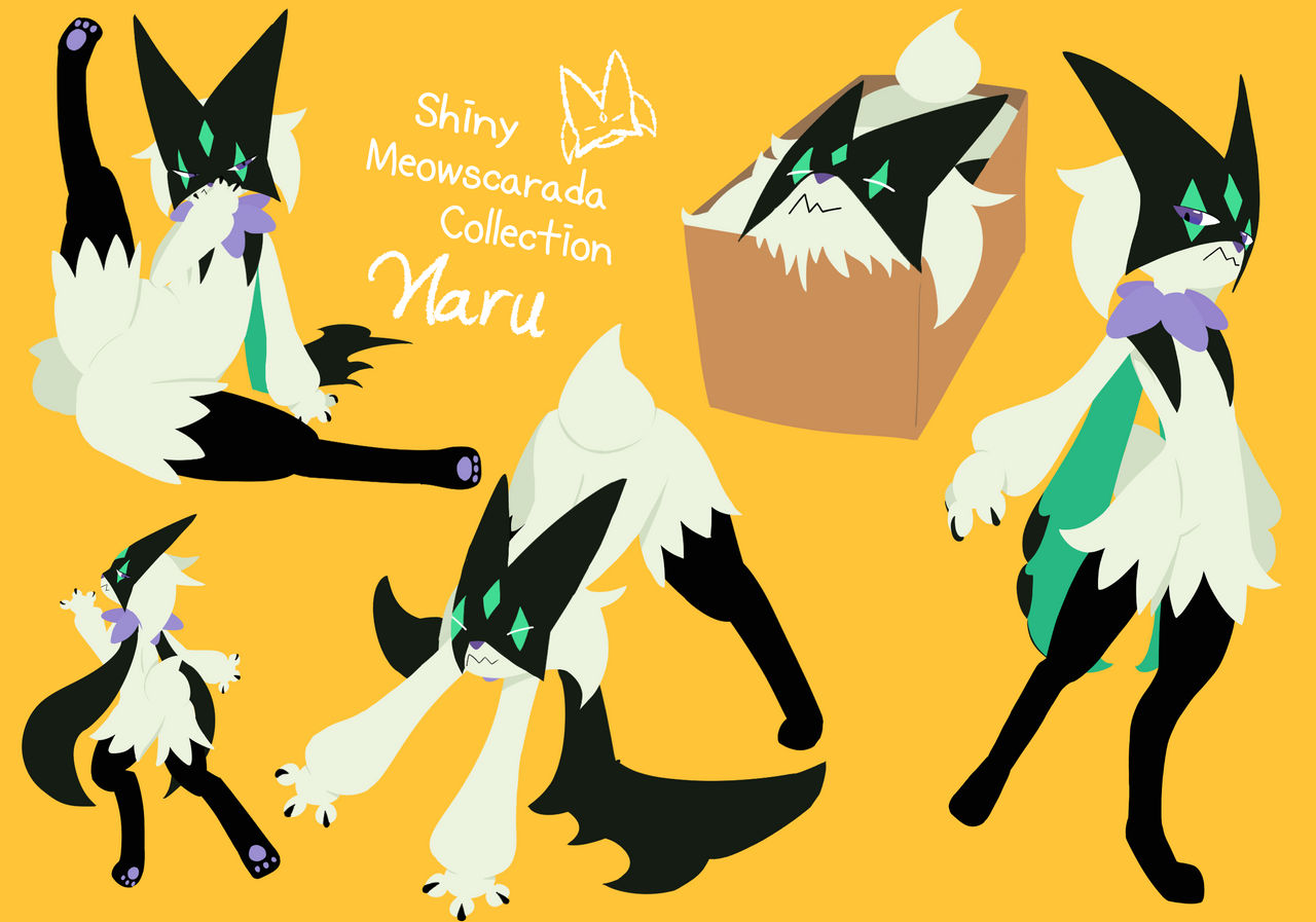 Shiny Meowscarada Collection by MirNaru on DeviantArt