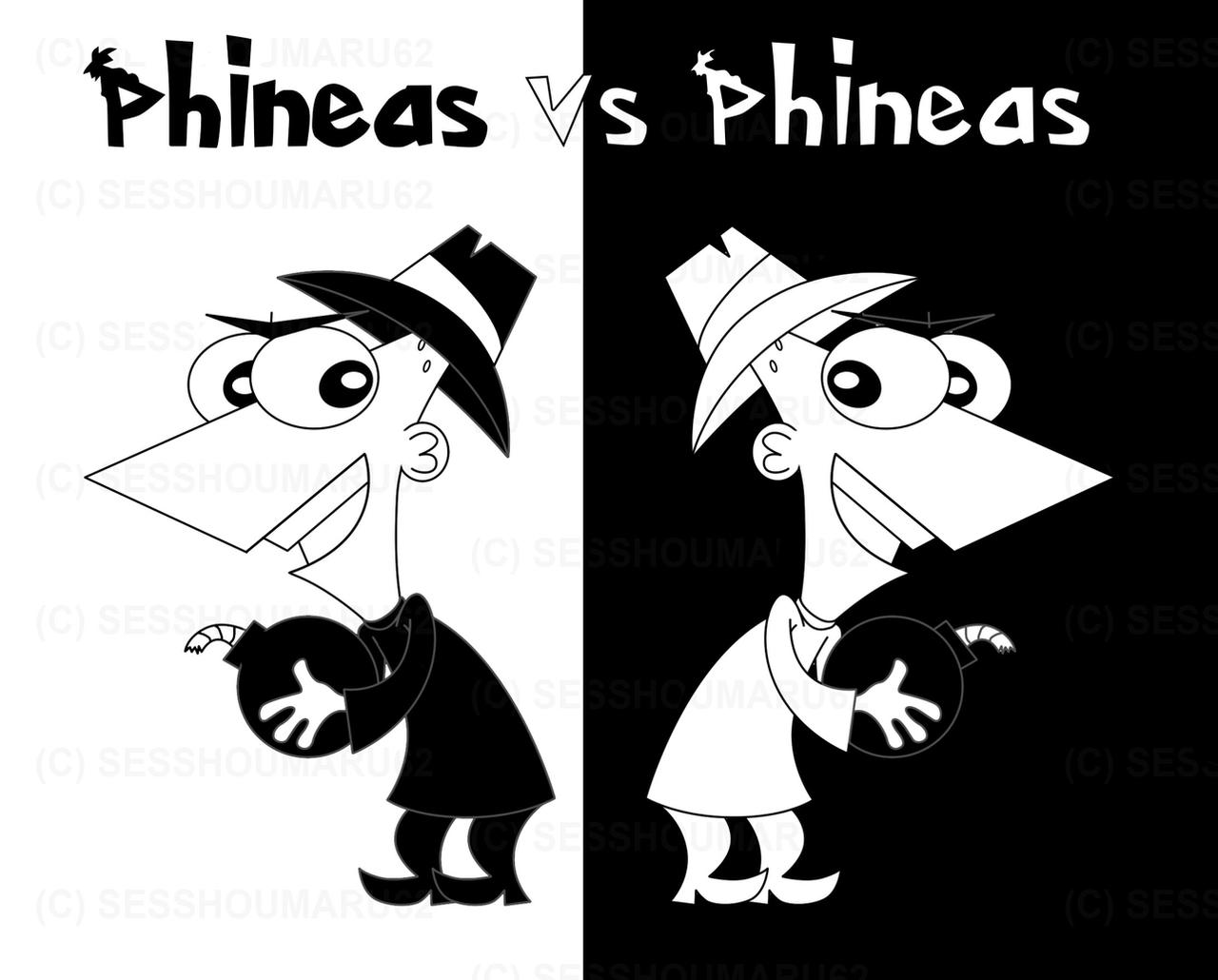 PnF-M - Phineas vs Phineas by TigerBlack62 on DeviantArt
