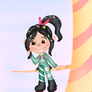 Vanellope on a Candy Tree