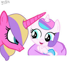 Mlp Skyla And Flurry Heart