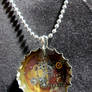 Steampunk Bottle Cap Necklace Upcycled