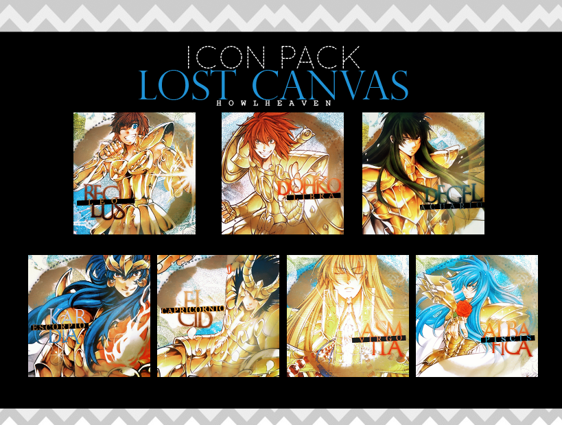 ICON PACK | Lost Canvas