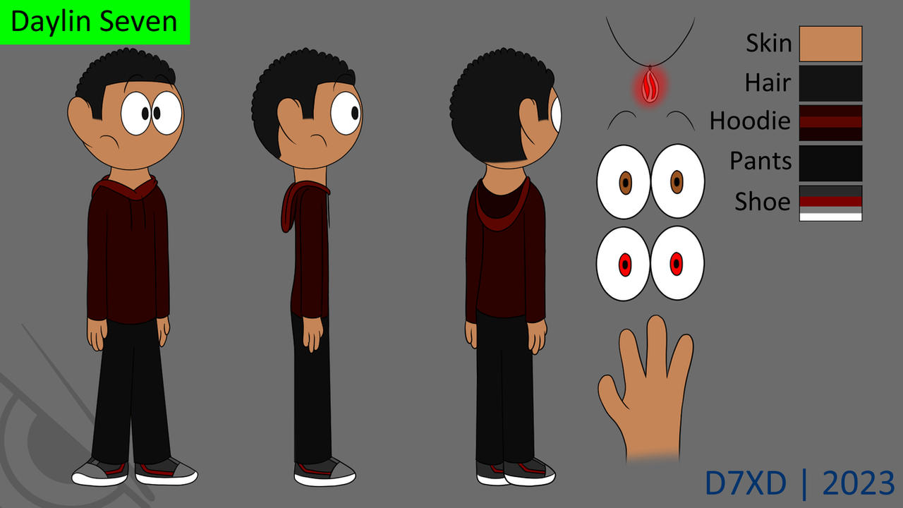 Character Design - Reference (Daylin) (2024) by Devin7XD-926 on DeviantArt