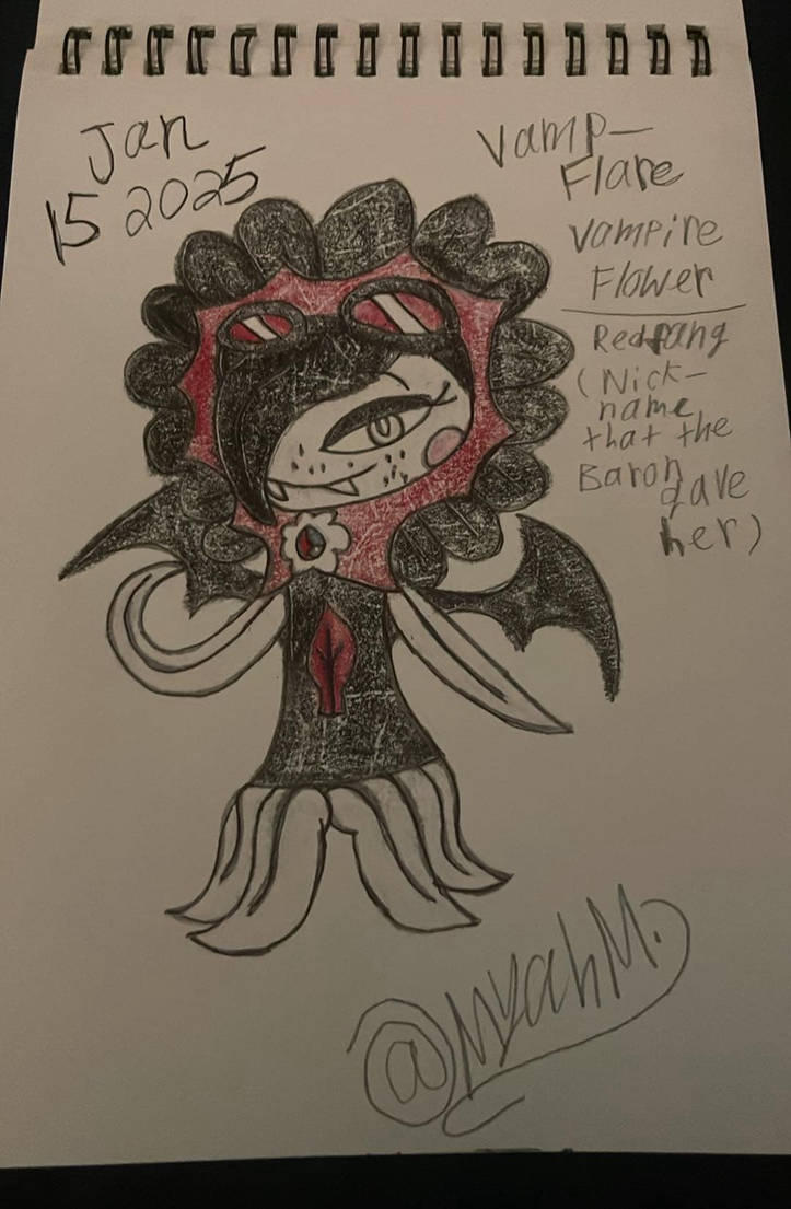 Vamp Flare Vampire Flower GW2 and Heroes by Baronstromsimp8 on DeviantArt