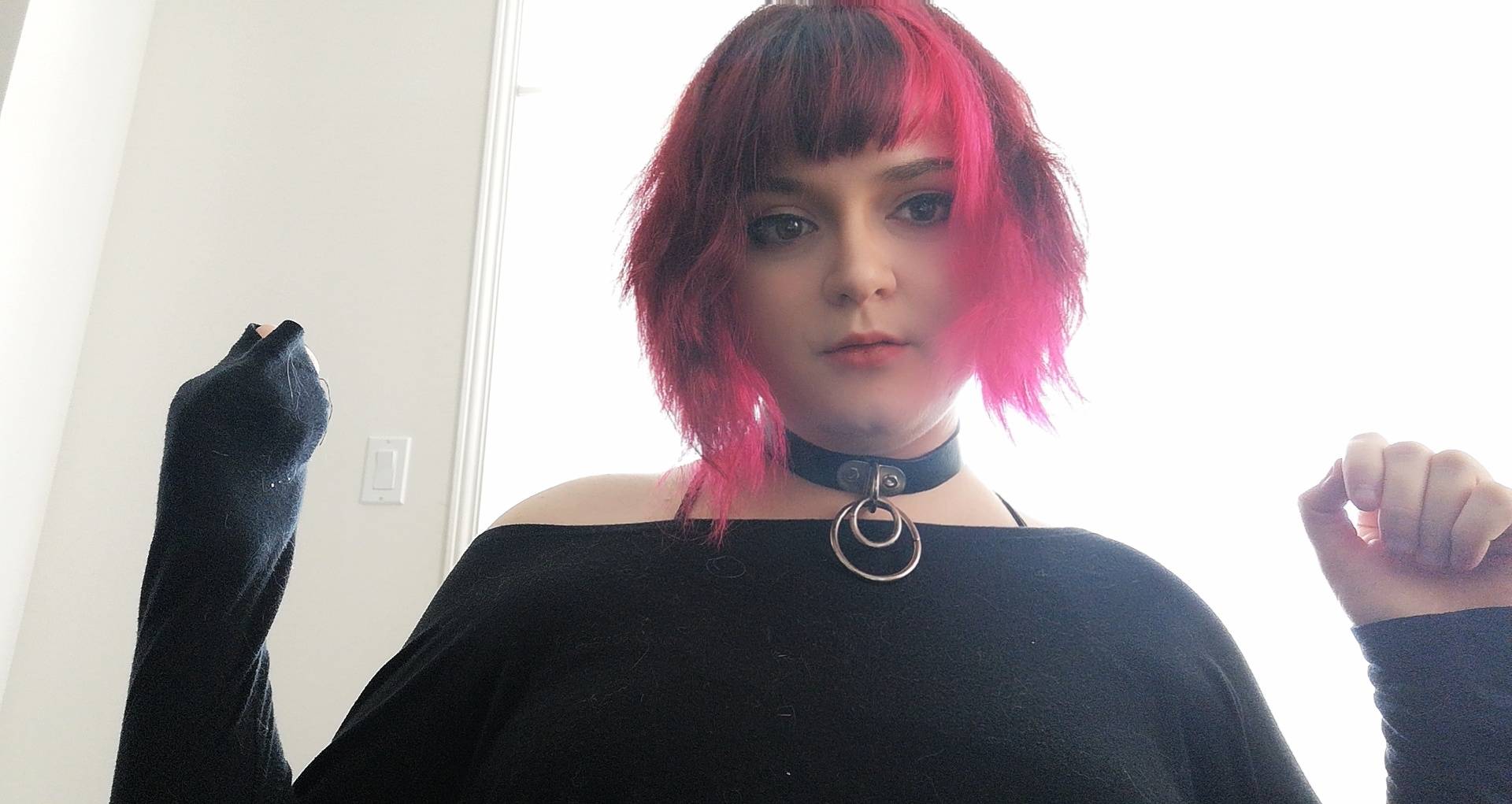 Pink hair