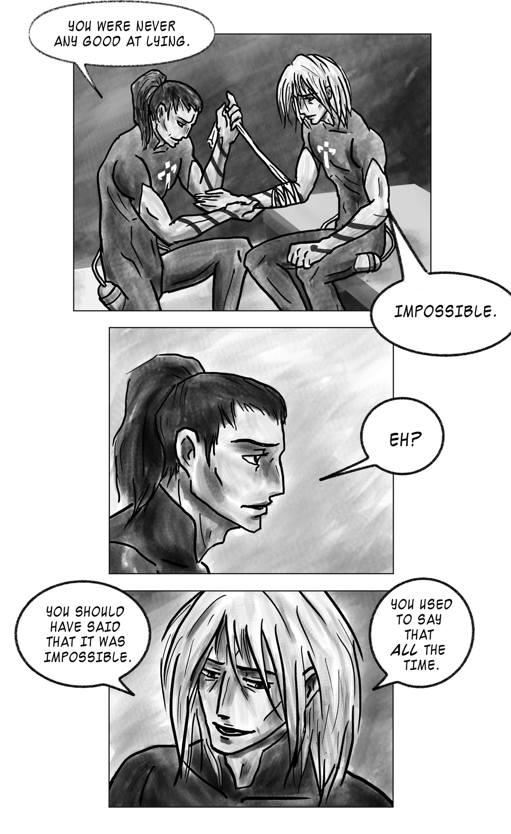 Noein fan comic: A moment from Dreamtime, page 2