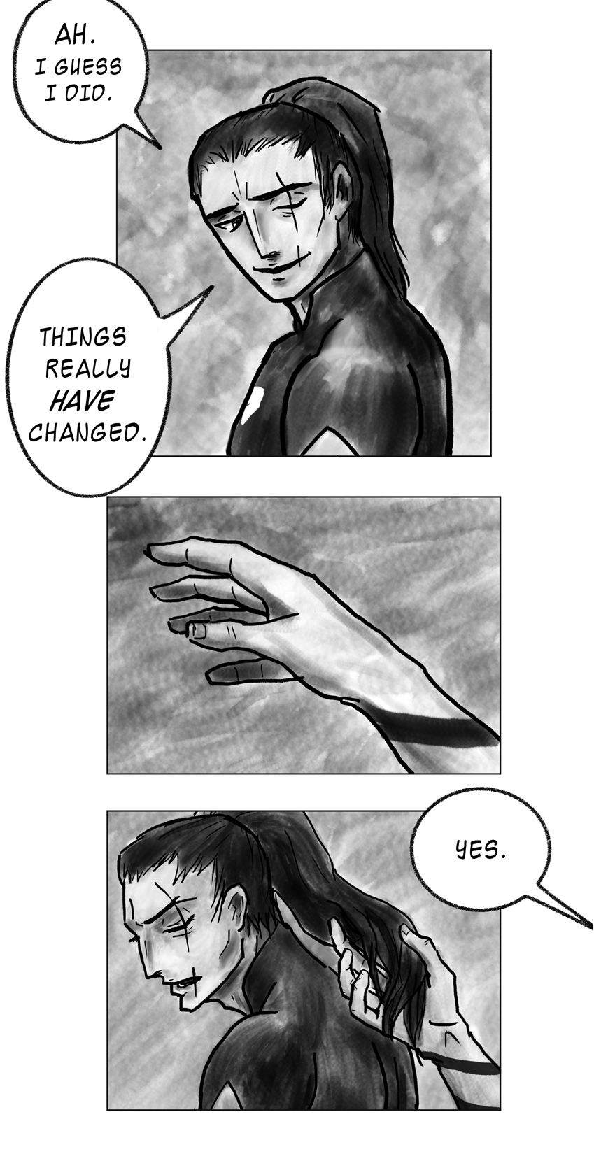 Noein fan comic: A moment from Dreamtime, page 3