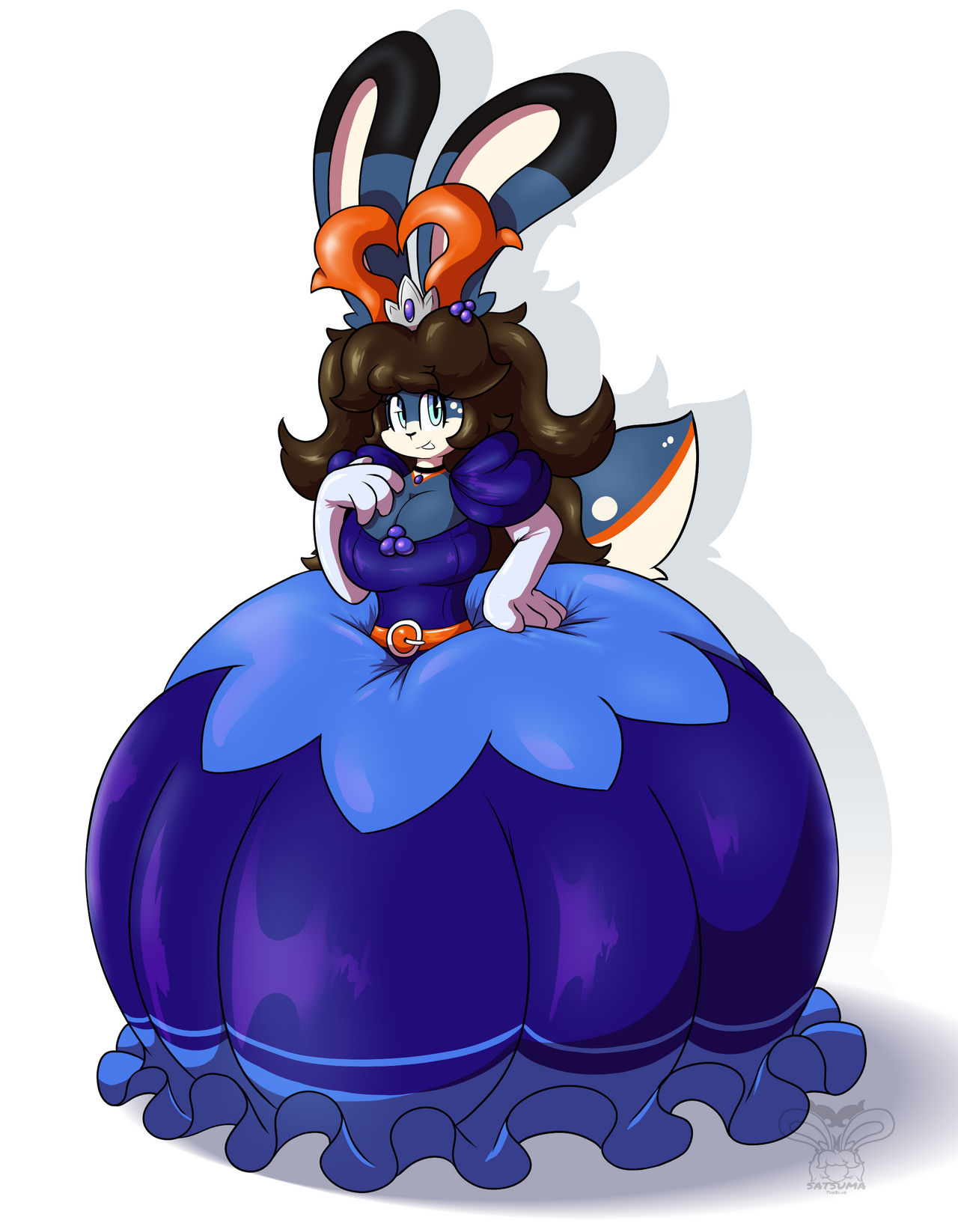 Bluebelle80 Princess Bluebelle by SatsumaTheBlue on DeviantArt