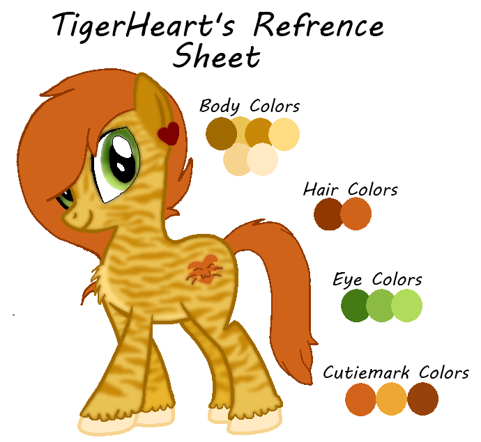 TigerHeart's Refrence Sheet