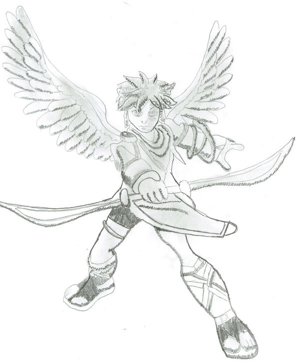 Pit Brawl Draw By Pikacshu On Deviantart