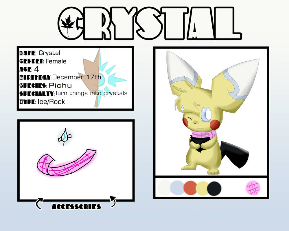 Crystal Reference Style Crystal reference by Pikacshu on DeviantArt