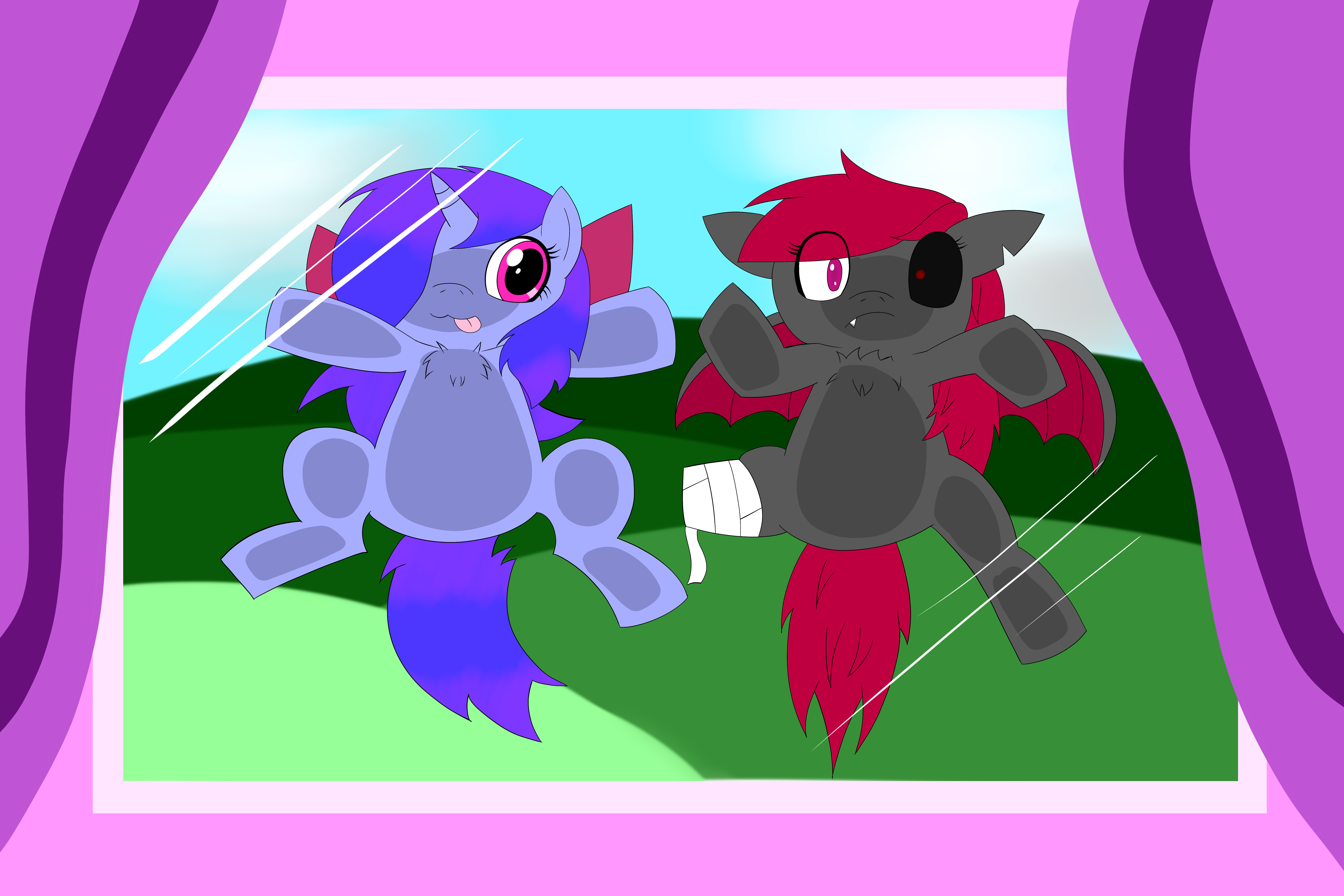 screen KO ponies by Pikacshu on DeviantArt