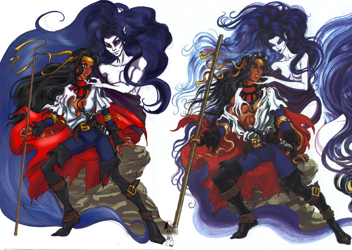 Winnowill and Rayek by oldxer on DeviantArt