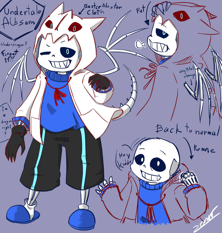Undertale AU - Sans by Zenoo001 on DeviantArt