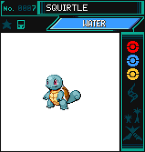 Squirtle used Water Gun!