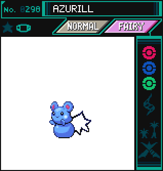 Azurill used Slam!