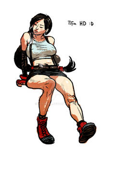 Tifa from VII