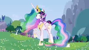 Princess Celestia and Twilight Sparkle