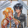 Kirito and Asuna SAO