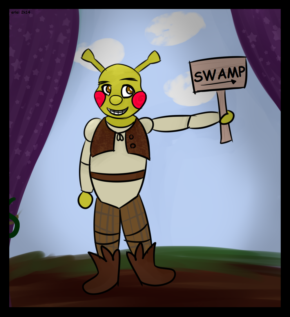 Shrek Wallpaper by NightShyAzzy on DeviantArt