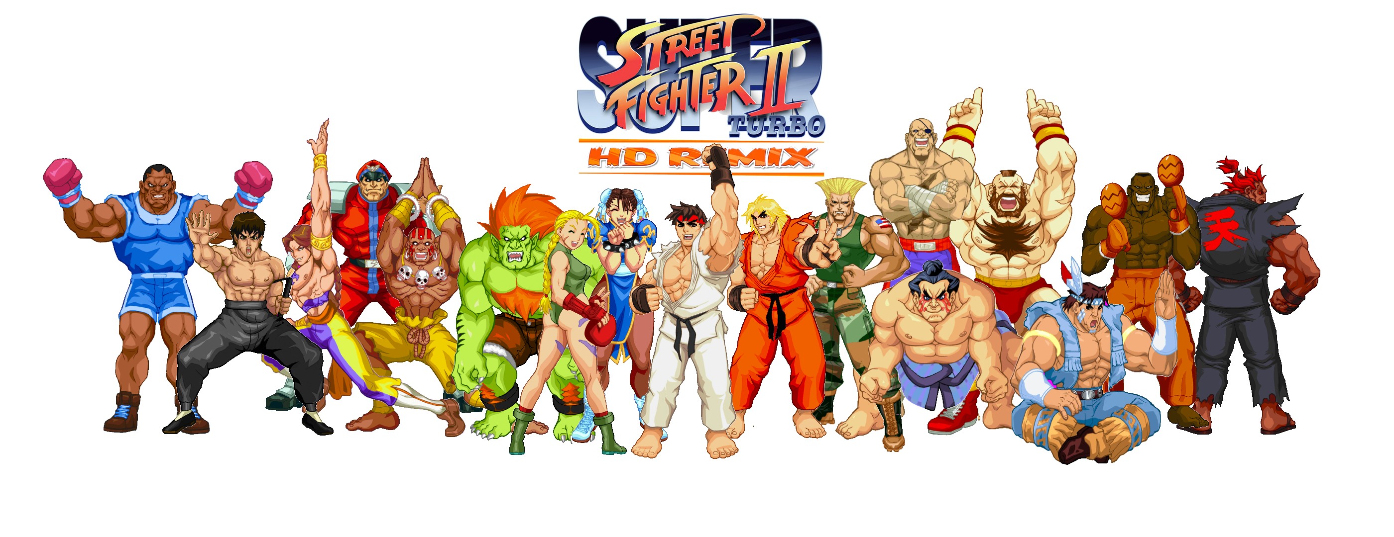 Super Street Fighter II Turbo: HD Remix - Character Sprites Gallery