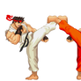 Ryu vs  Ken HD