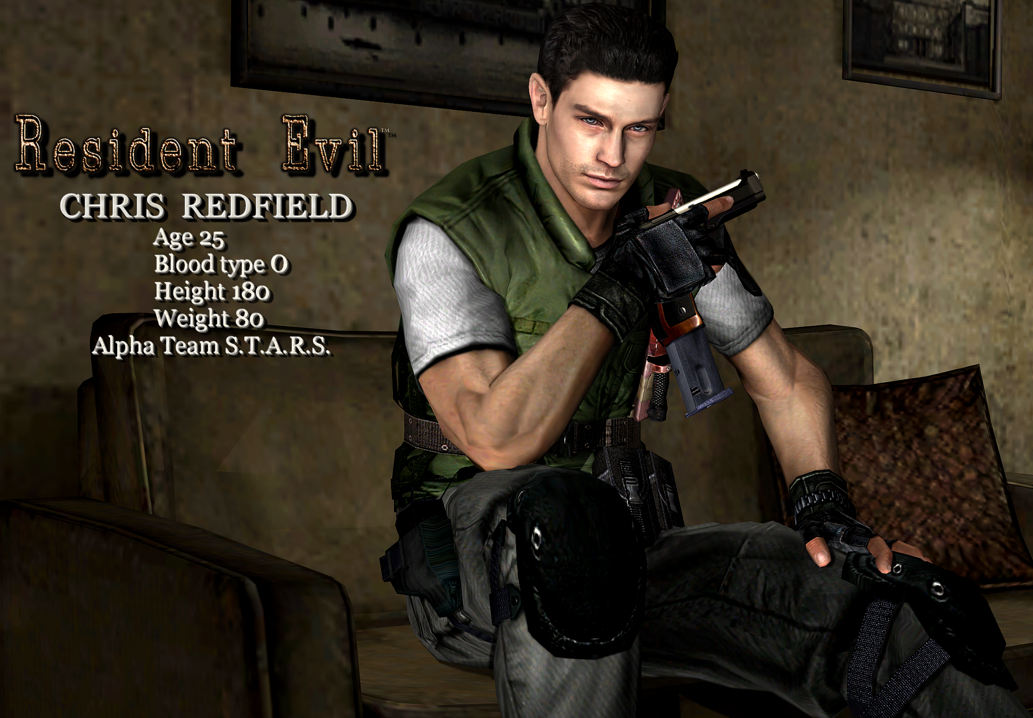 chris redfield re hd by juniorbunny on