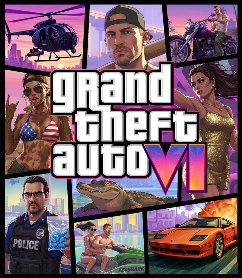 Grand Theft Auto 6 Cover By Juniorbunny On DeviantArt grand-theft-auto-6-cover-by-juniorbunny-on-deviantart