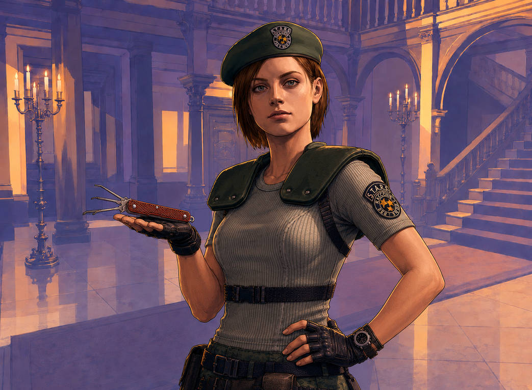 Jill Valentine Resident Evil GTA style by juniorbunny on DeviantArt