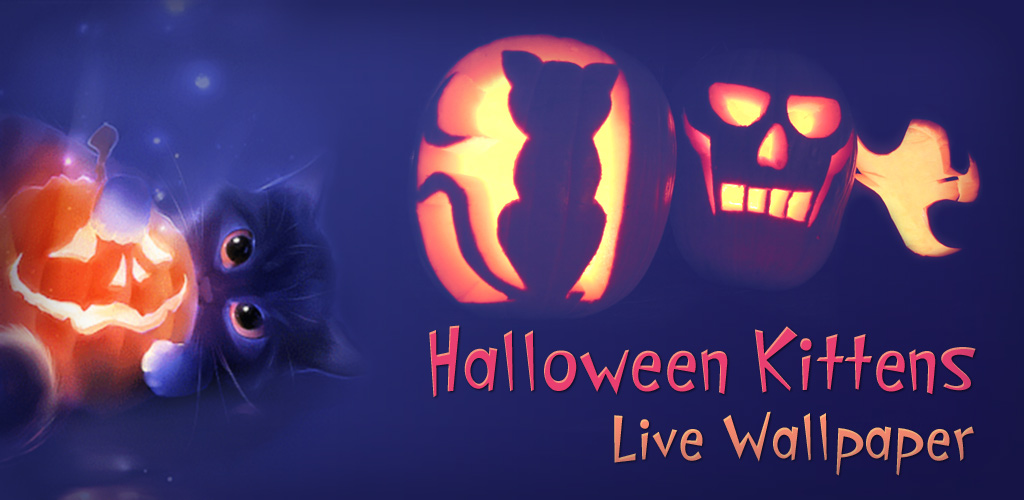 Halloween Kittens Live Wallpaper