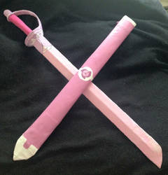 Rose Quartz's Sword and Scabbard 