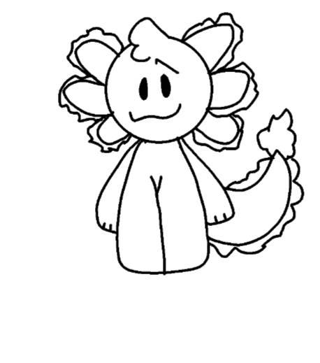 Axolotl base by szlorm on DeviantArt