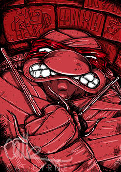 Monster TMNT poster: Just Raphael