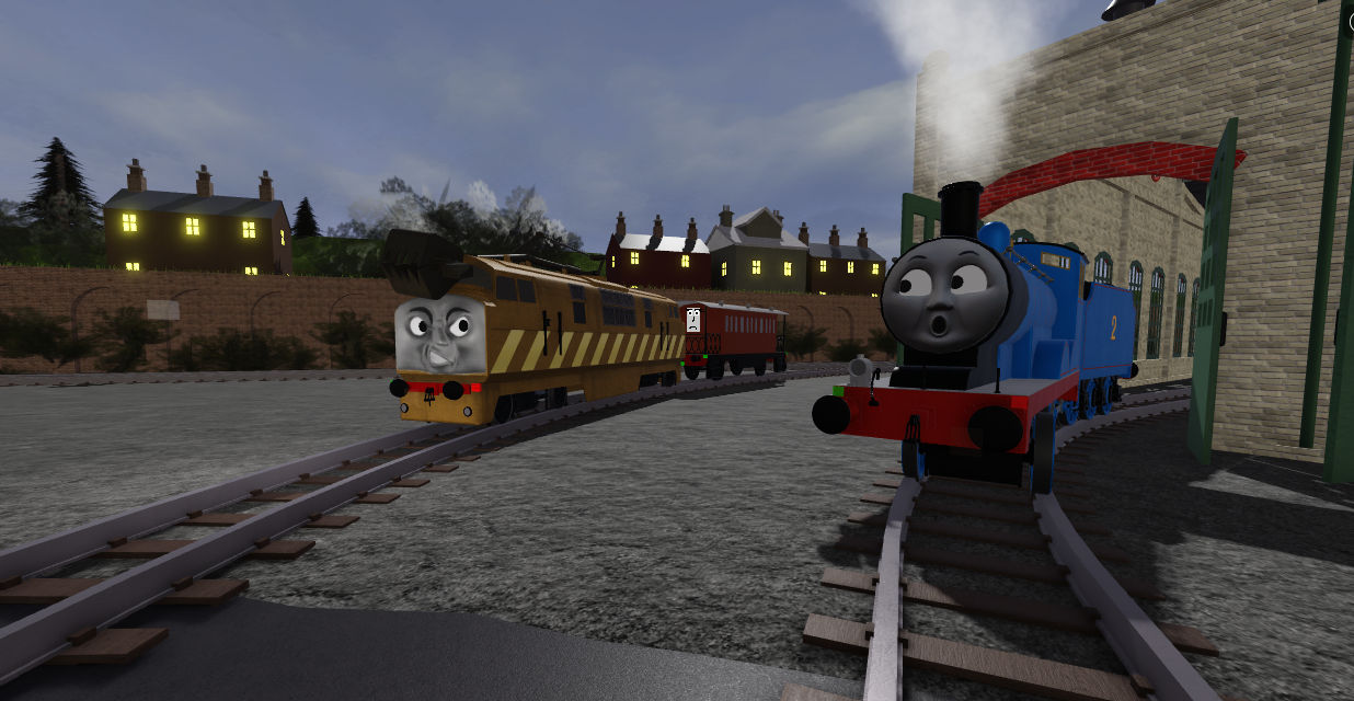Sodor Fallout AU: Diesel 10 joins the survivors by jk0424 on DeviantArt