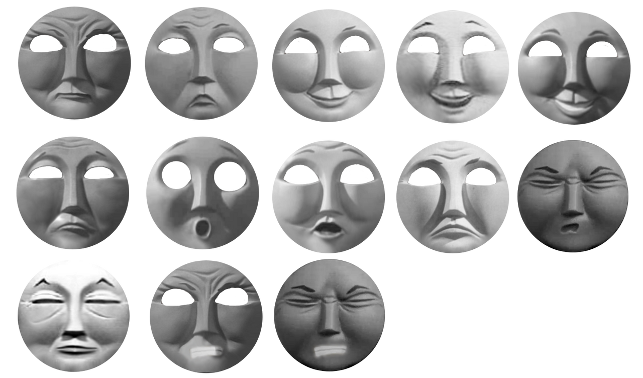 Gordon Faces 2.0 by jk0424 on DeviantArt
