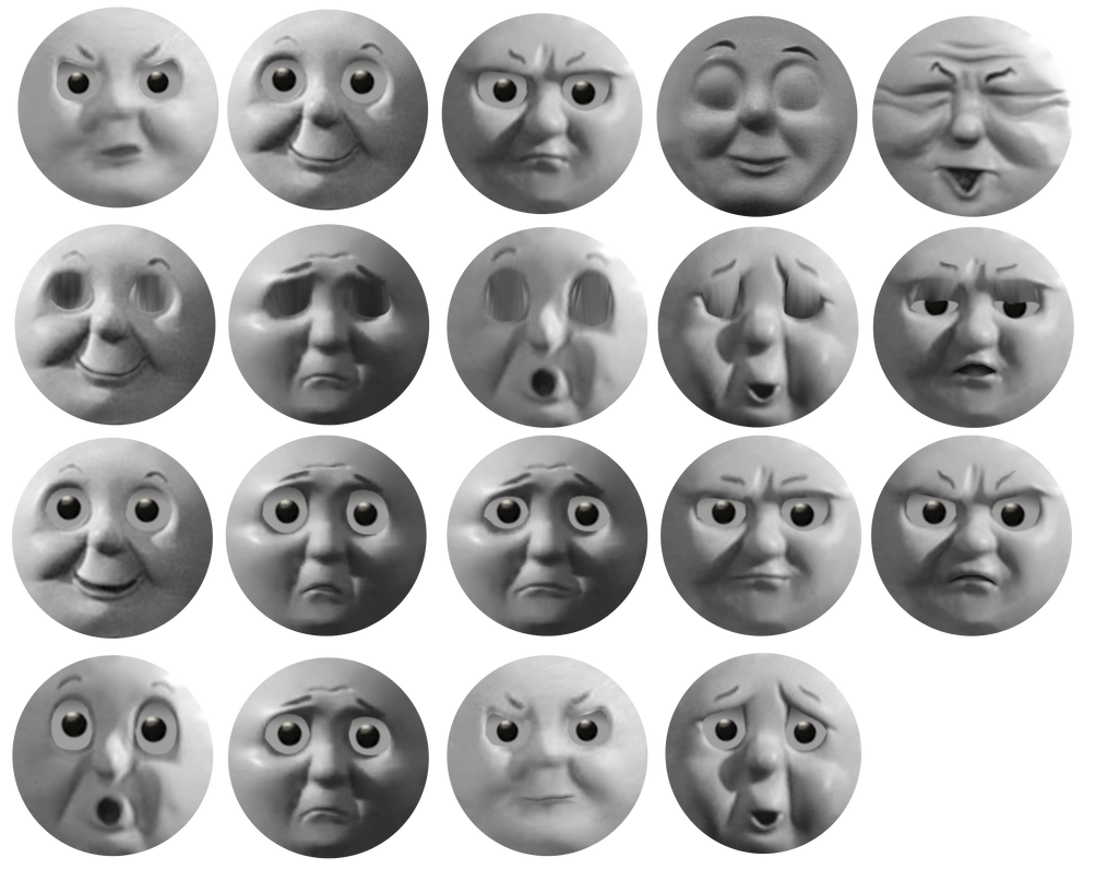 Percy the small engine face sheet 2.0 by jk0424 on DeviantArt