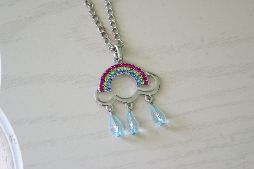 Rainbow Cloud Necklace