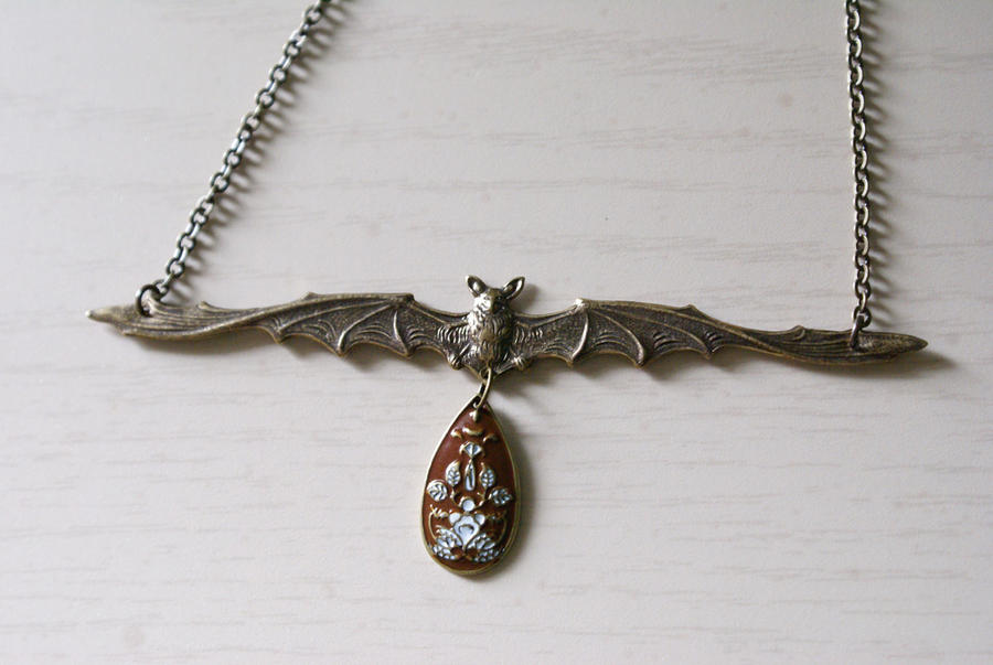 Romantic Bat Necklace