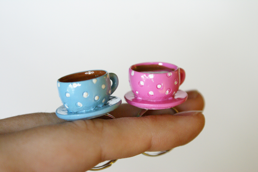 Cute Teacup Rings