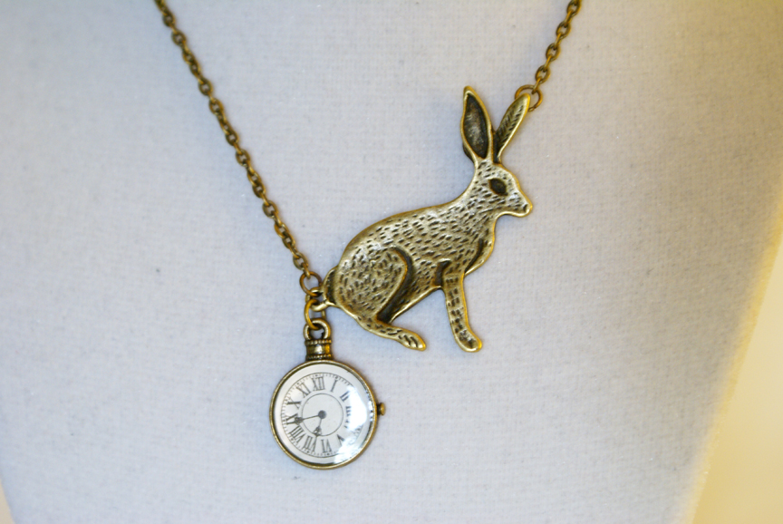 Wonderland Rabbit Necklace