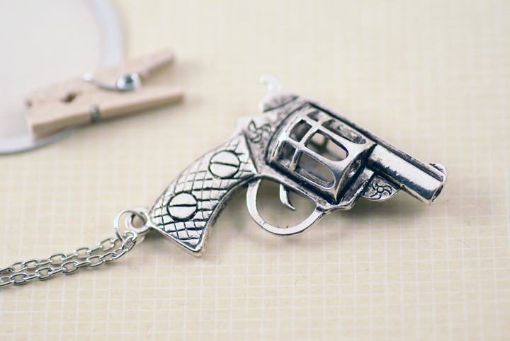 Gun Necklace