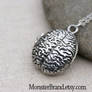 Brain Locket Necklace